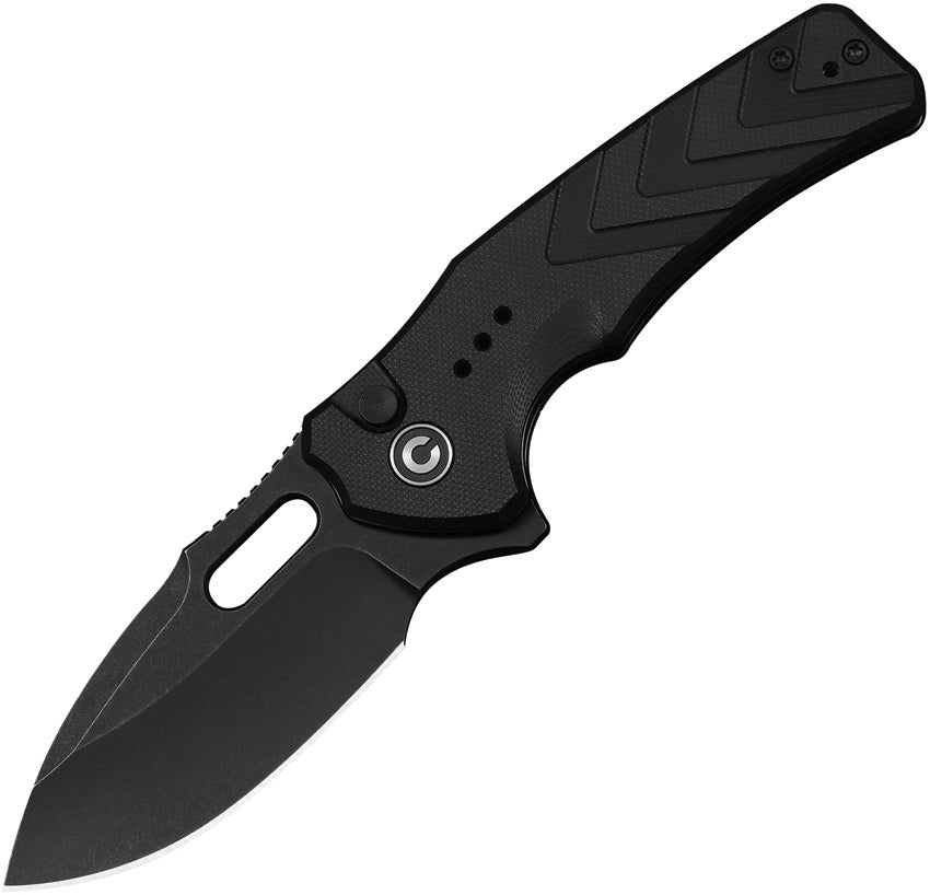 Vexron Button Lock Black G10 C24066-1