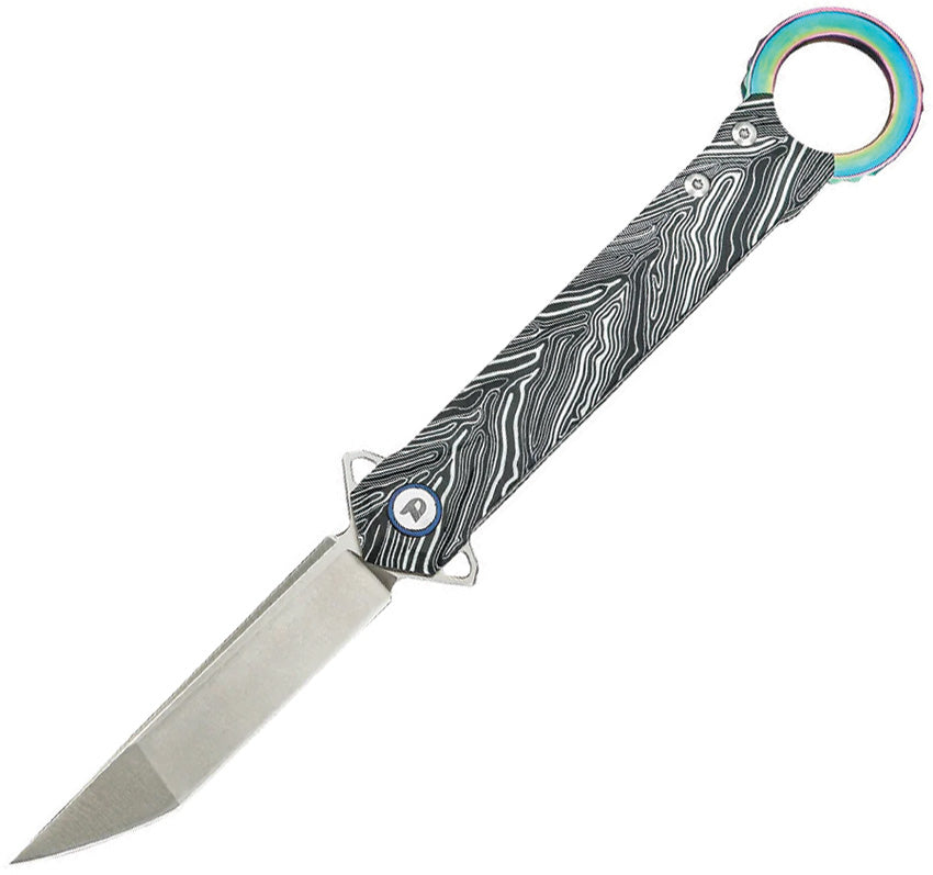 Linerlock G10 Black/White D3312GZ
