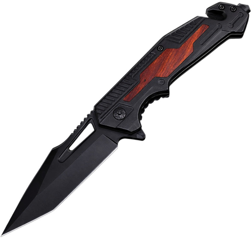 Rescue Linerlock A/O Black/Wd