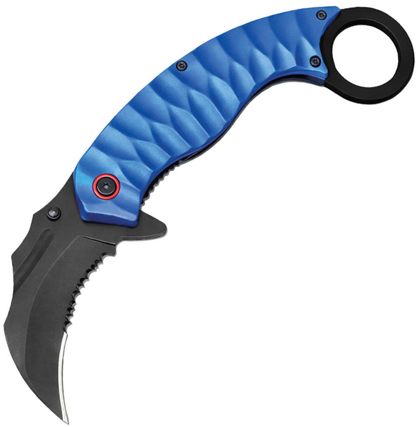 Karambit Linerlock A/O Blue 10-A130BL