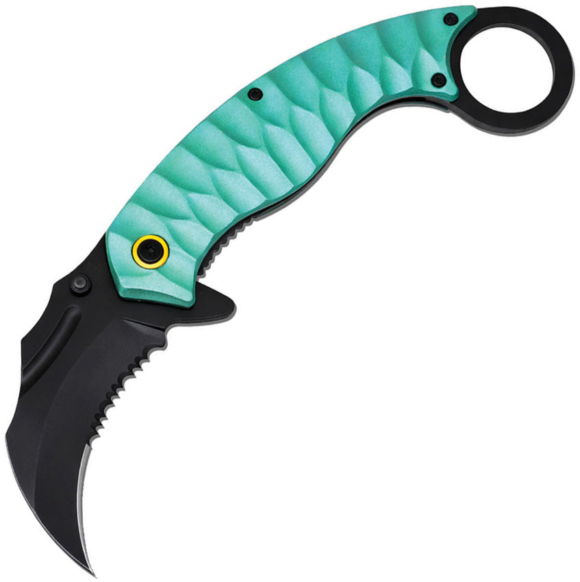 A/O Karambit Linerlock Teal 10-A130TQ