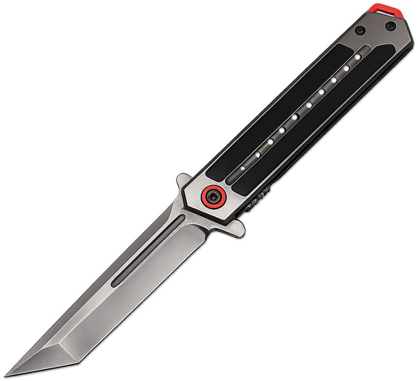 Linerlock A/O Gray/Red 10-A131GYRTP