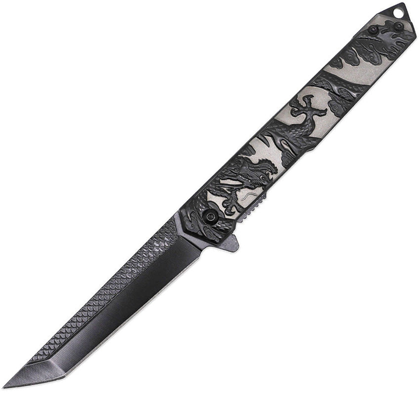 Linerlock A/O Dragon Blk/Slv