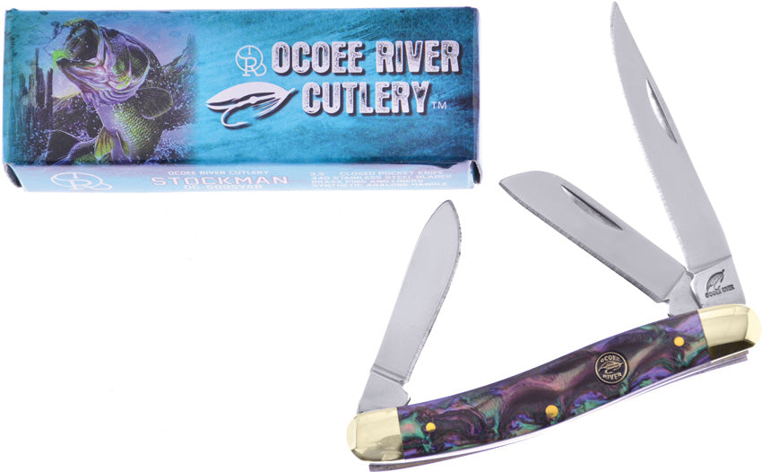 Mini Stockman Abalone OC-509SYAB