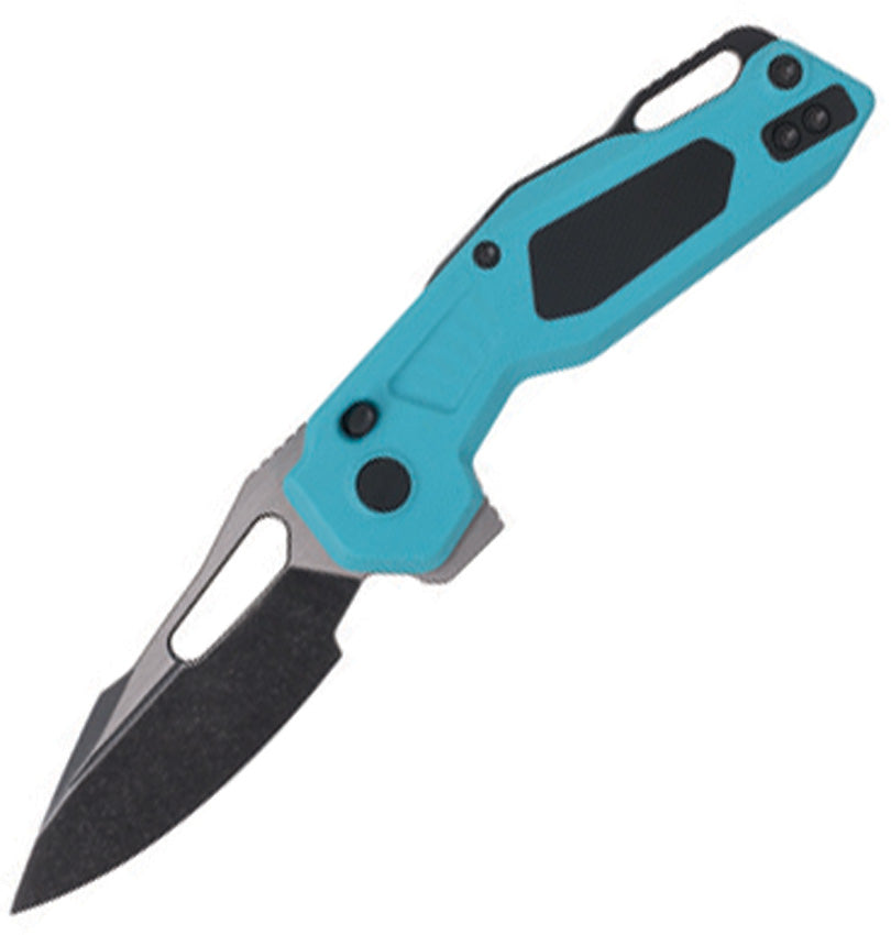 Mini Griffin Button Linerlock MINI GRIFFIN G10 GRN SW
