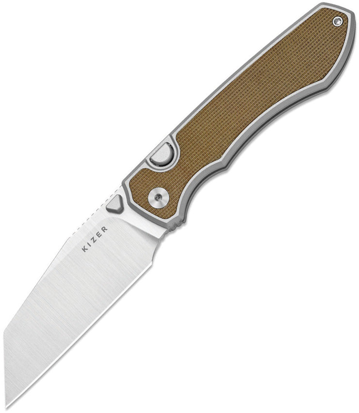 Wharning Button Linerlock Brn KI3738A1