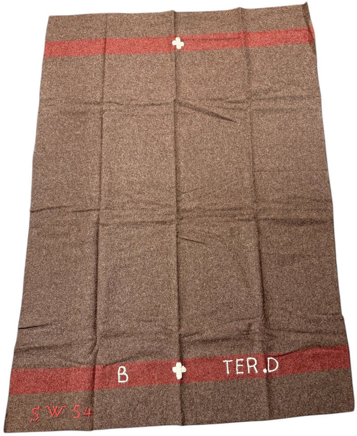 Swiss Brown Wool Blanket 14428509