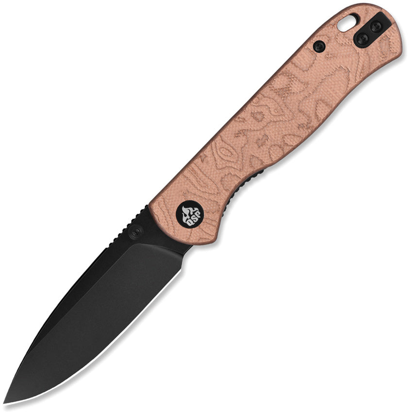 Ferret Linerlock Blk Cop Foil QS170E2
