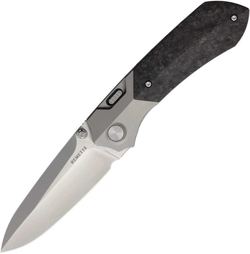 Meteor Button Linerlock Ti/CF RTPT-EL
