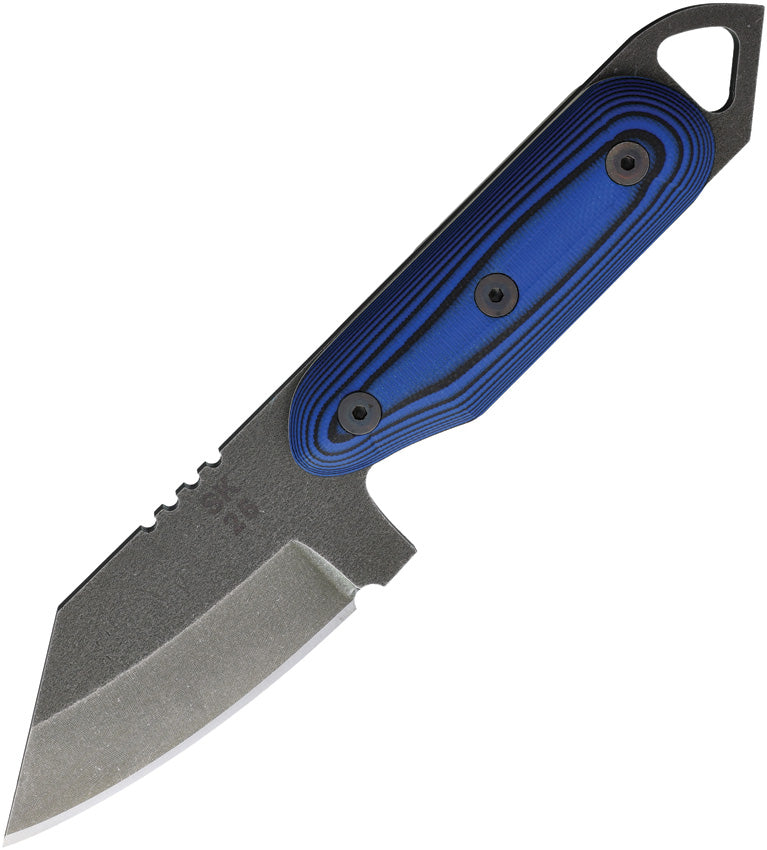2026 US Tanto Fixed Blade Blue