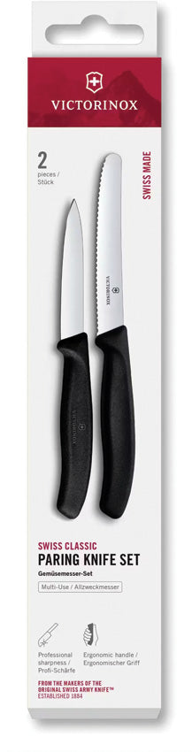 Paring Knife Set Black 6.7113.2
