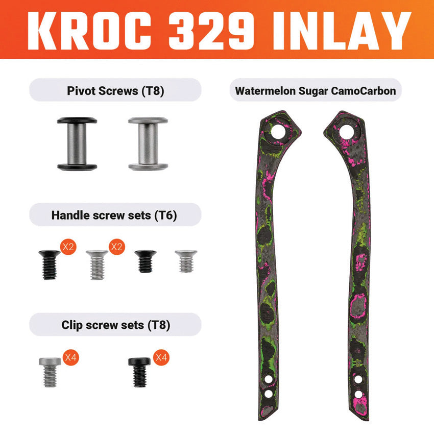Kroc 329 Inlay Watermelon