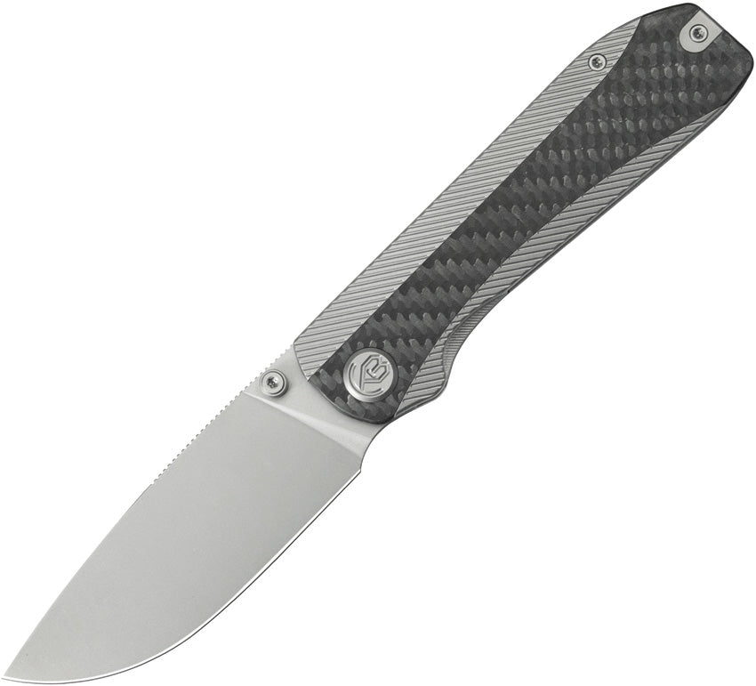 Zephyr Linerlock Gray Ti/CF