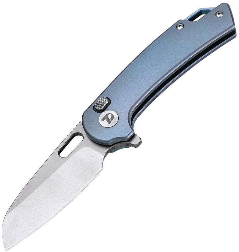 Button Lock Ti Blue D3599BL
