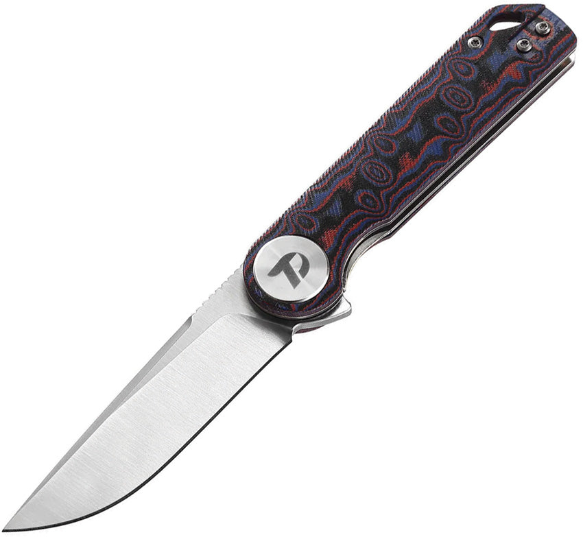 Linerlock Micarta Red D3897MR