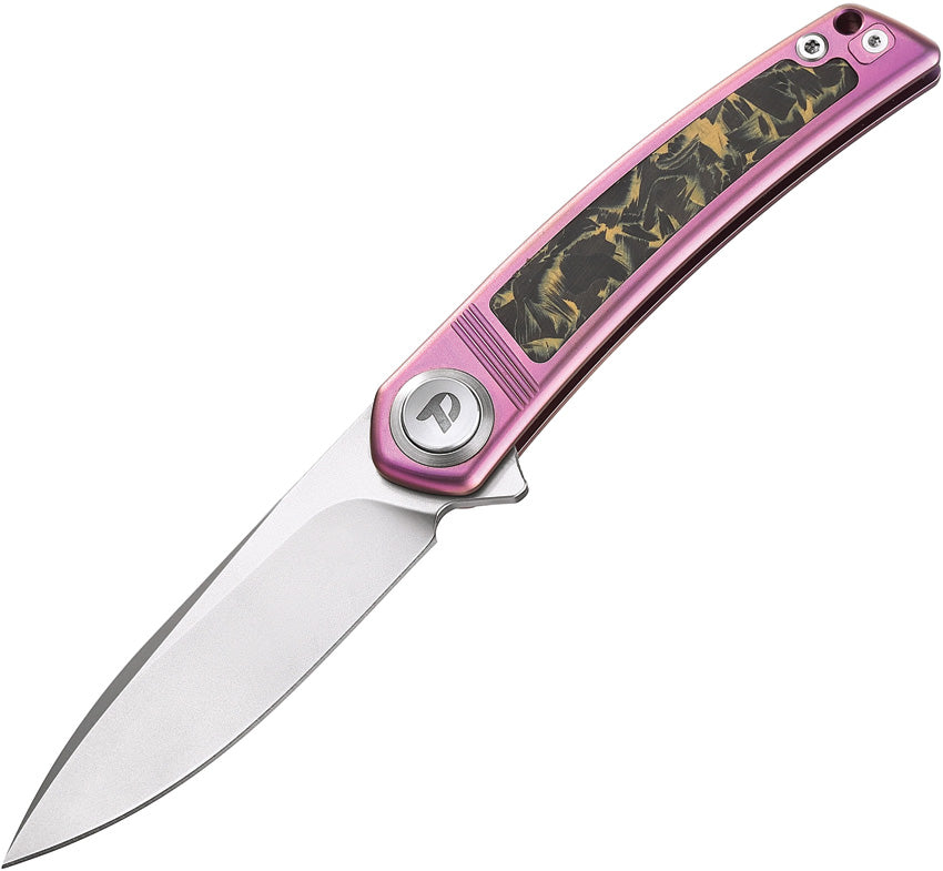 Button Lock Ti/CF Pink D4288P