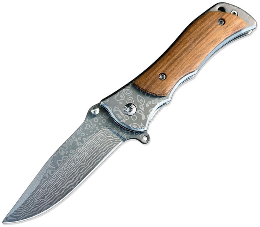 Linerlock A/O Wood 10-A67WD