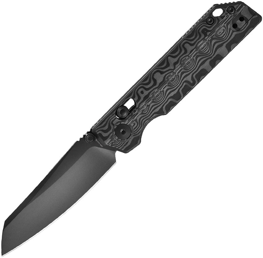 XEN Damascus Carbon Fiber