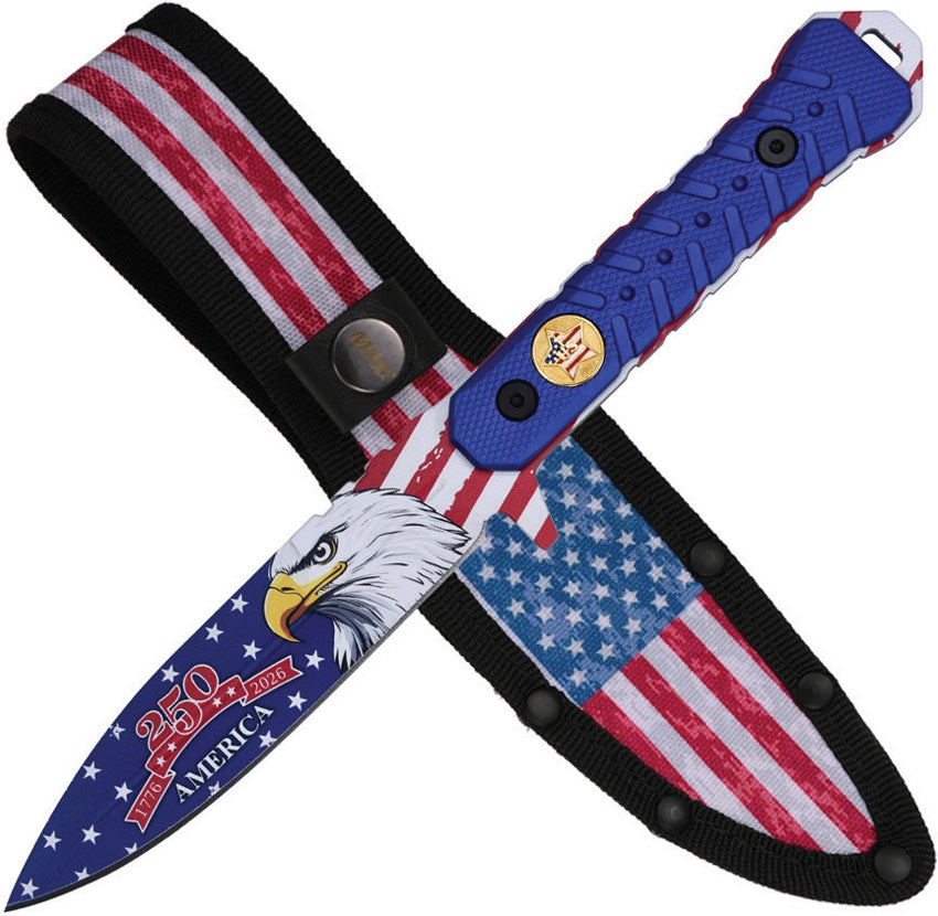Fixed Blade 250TH Blue MT-FIX011BL-250