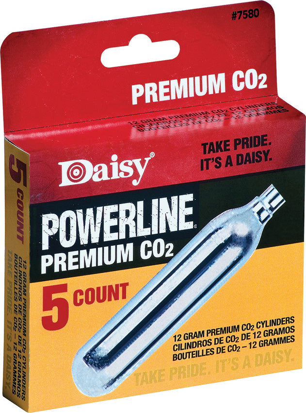 Powerline CO2 Cartridge 5ct 997580-611