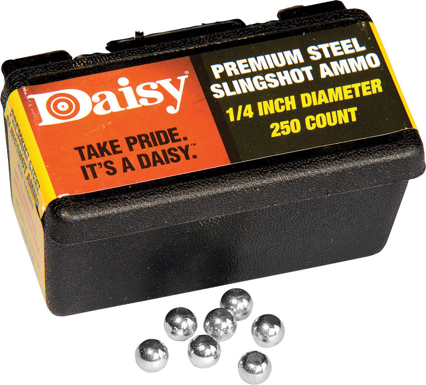 Steel Slingshot Ammo .25in