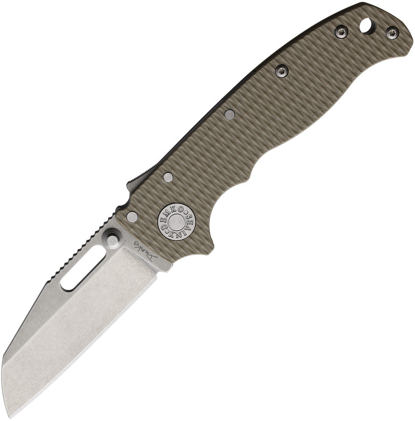 AD 20.5 Shark-Lock S35VN Tan 20.5 S35VN SHK TAN