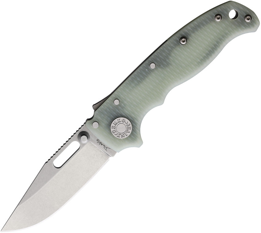 AD 20.5 Shark-Lock S35VN Jad 20.5 S35VN CLIP NAT