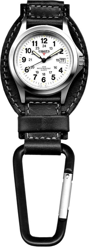 Leather Hanger Watch Black 35526