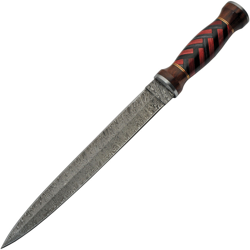 Fixed Blade Red/Black DM-1271