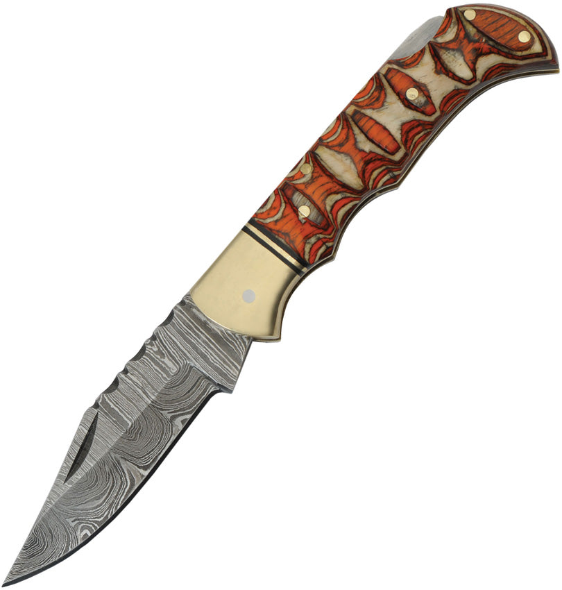 Twisted Wood Lockback DM-1285