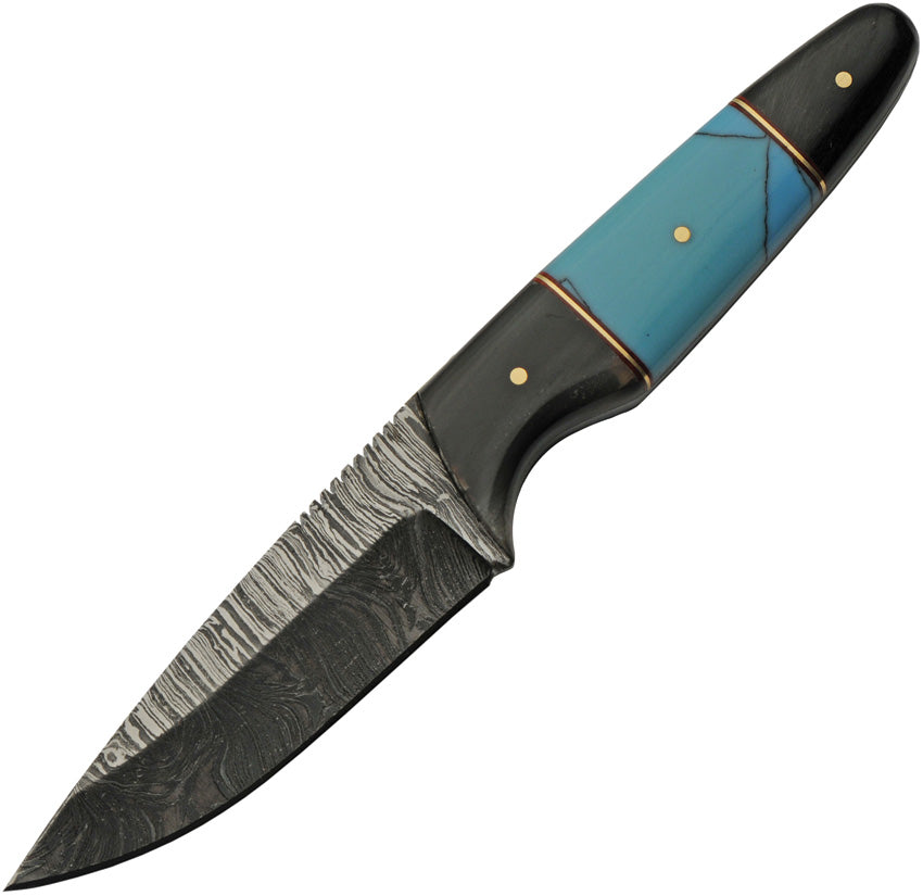 Fixed Blade Buffalo/Turq DM-1293TR