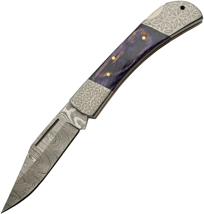 Opal Blue Lockback DM-1311