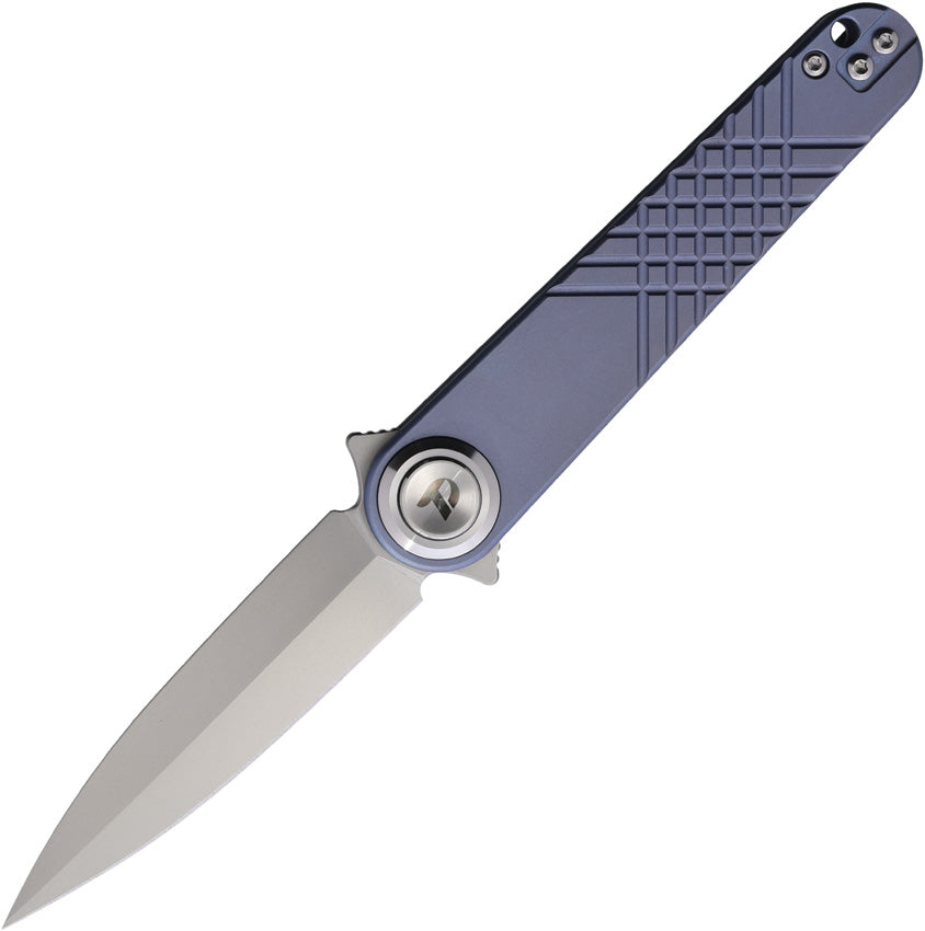 Button Lock Blue Ti D4052TBL