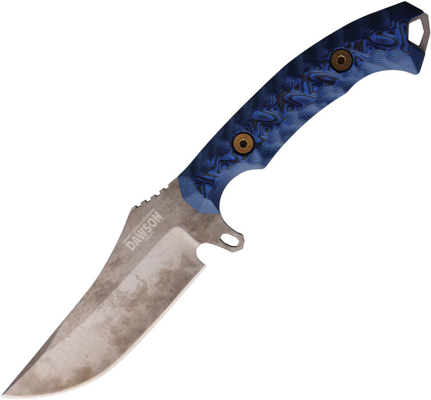 Woodsman Fixed Blade Blk/Blue 76546444113
