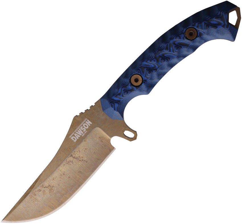 Woodsman Fixed Blade Blk/Blue 765454441171
