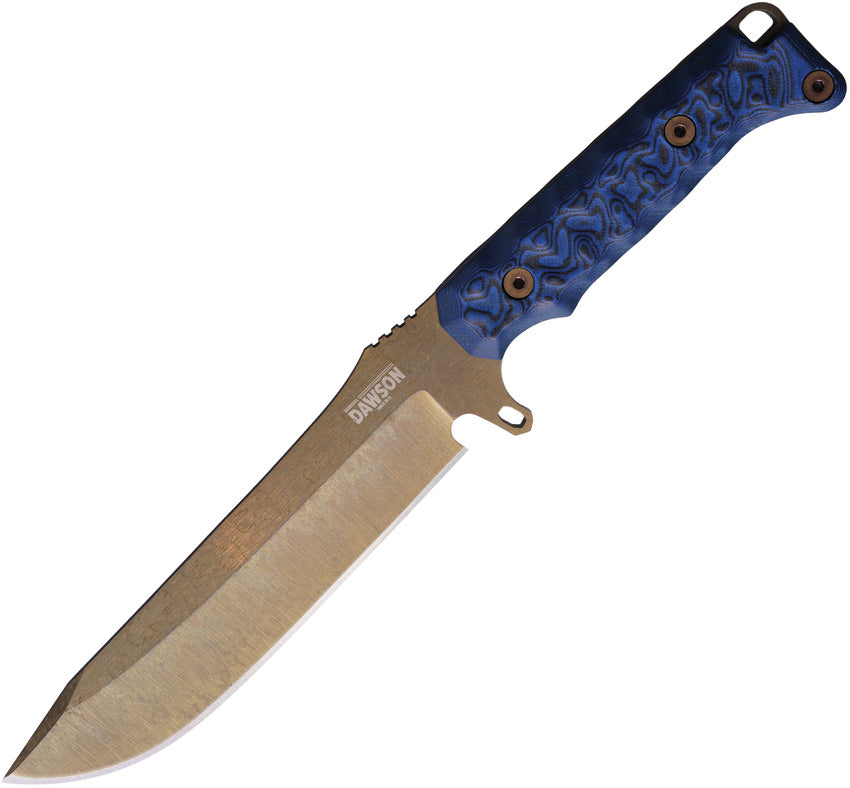 Reaper Fixed Blade Blk/Blue 765464441737