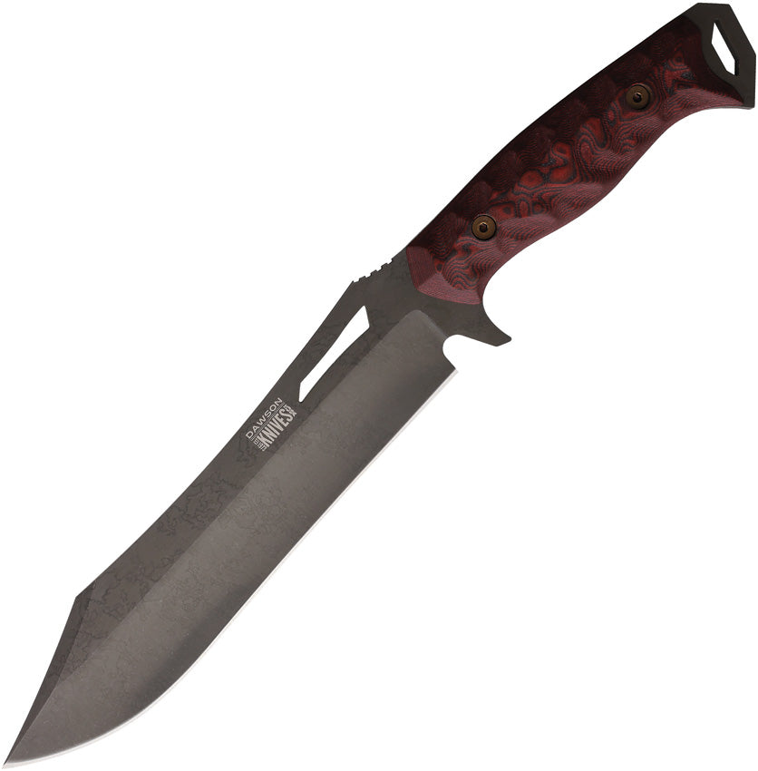 Dominion Fixed Blade Blk/Red 742259947599