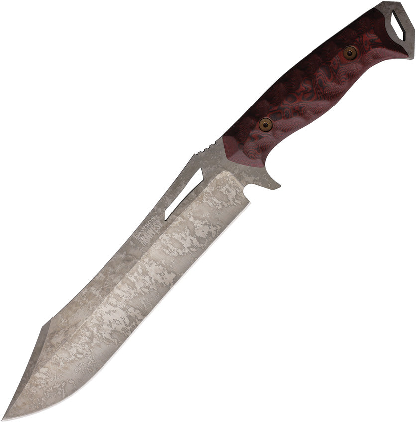 Dominion Fixed Blade Blk/Red 742259947636