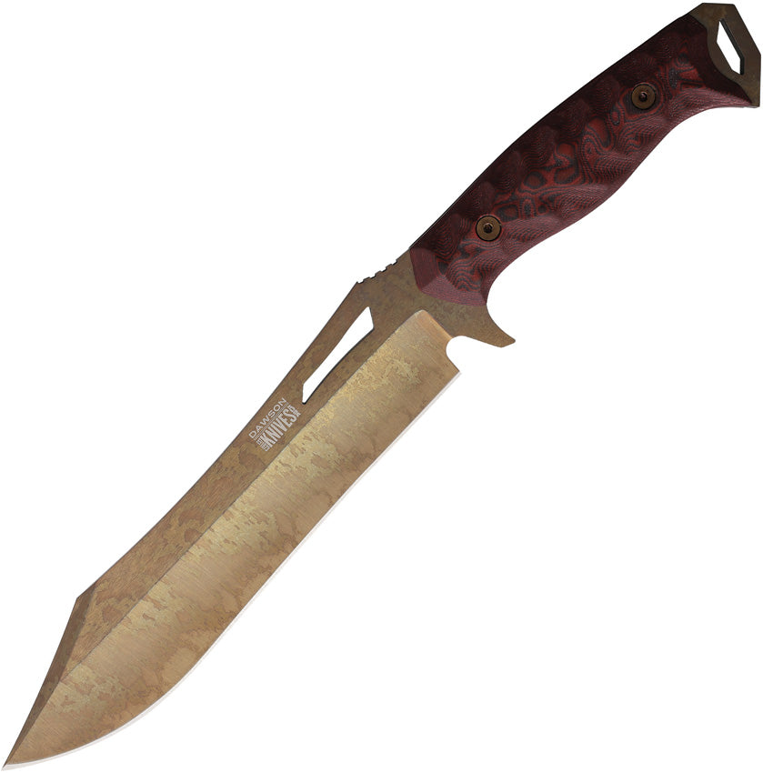Dominion Fixed Blade Blk/Red 742259947711