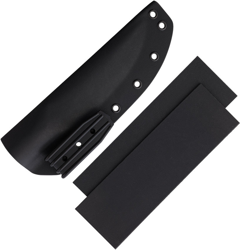 DIY Kydex Sheath Round Black ASK 5-6RB