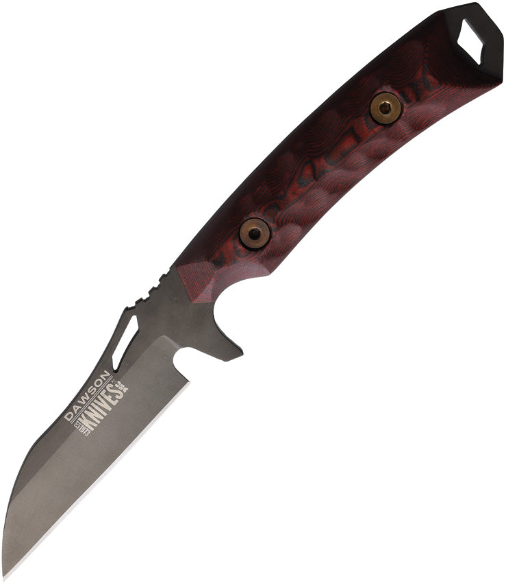 Revelation Fixed Blade Blk/Red 742761384011