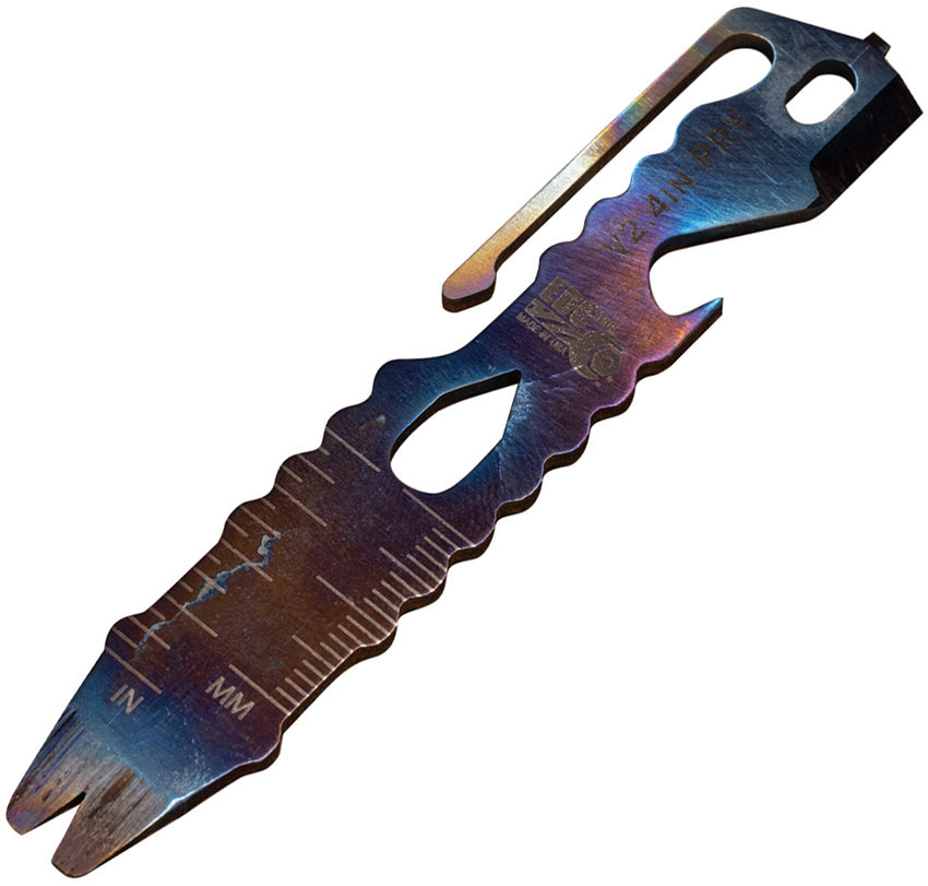 Pry Bar Multi Tool 4" Flame PRY-BAR-4-FLM