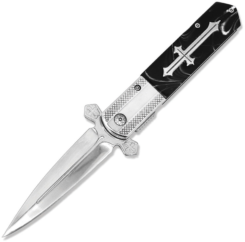 Knight Warrior Linerlock Blk 10-A137BP