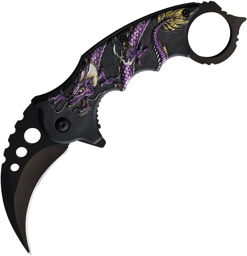 Dragon Karambit Linerlock A/O 10-A52PE