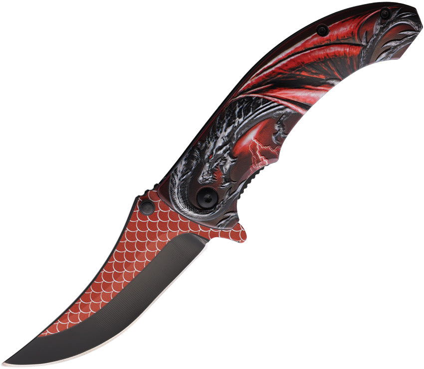 Dragon Linerlock A/O Red 10-A56RD