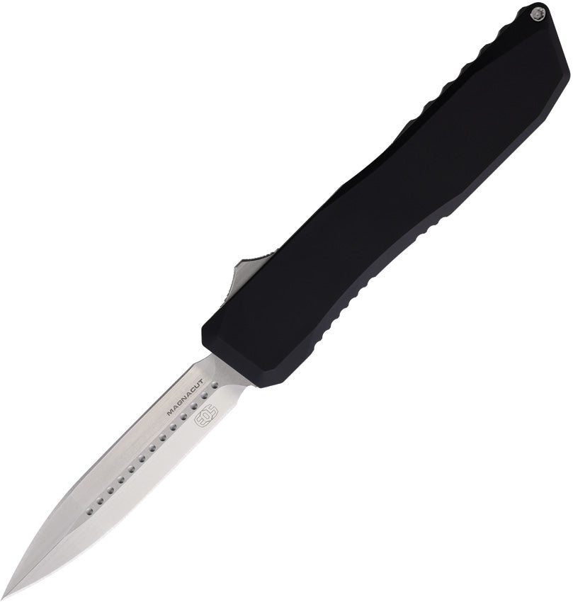 Auto Harpoon OTF Black AUTO BLACK AND SATIN DAGGER