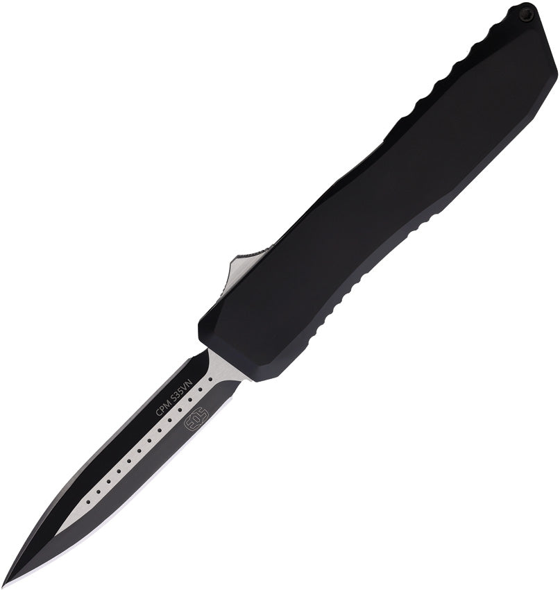 Auto Harpoon OTF Two Tone AUTO BLACK WITH 2 TONE DAGGER