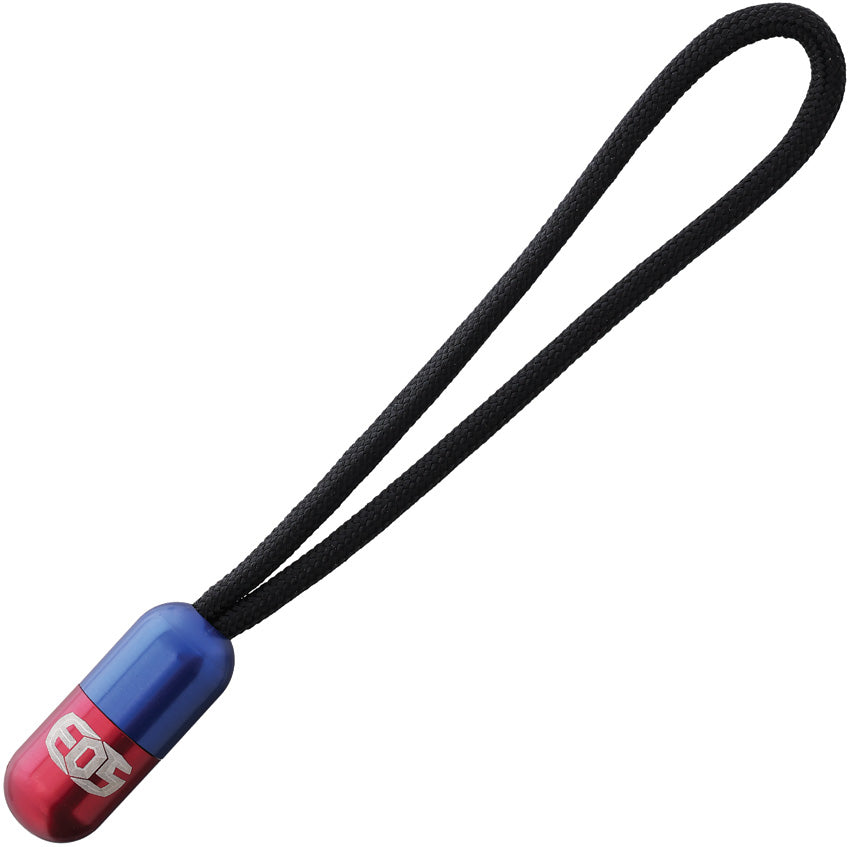 Pill Bead Lanyard Red/Blue PILL BEAD RED/BLU