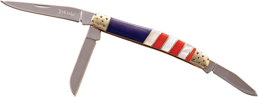 Small Stockman Red White Blue