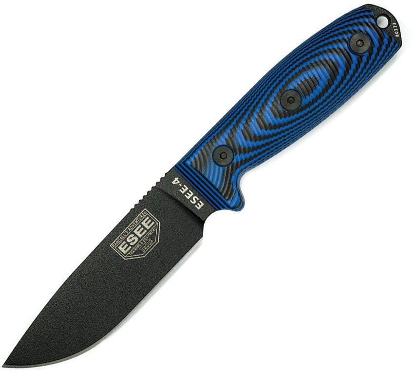 Model 4 3D Fixed Blade Blue 4PB-008